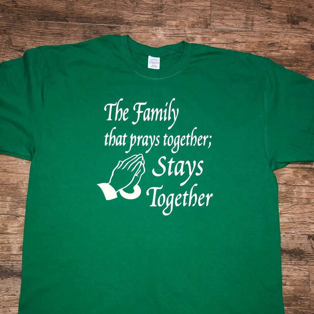 “Praying Family” T-shirt